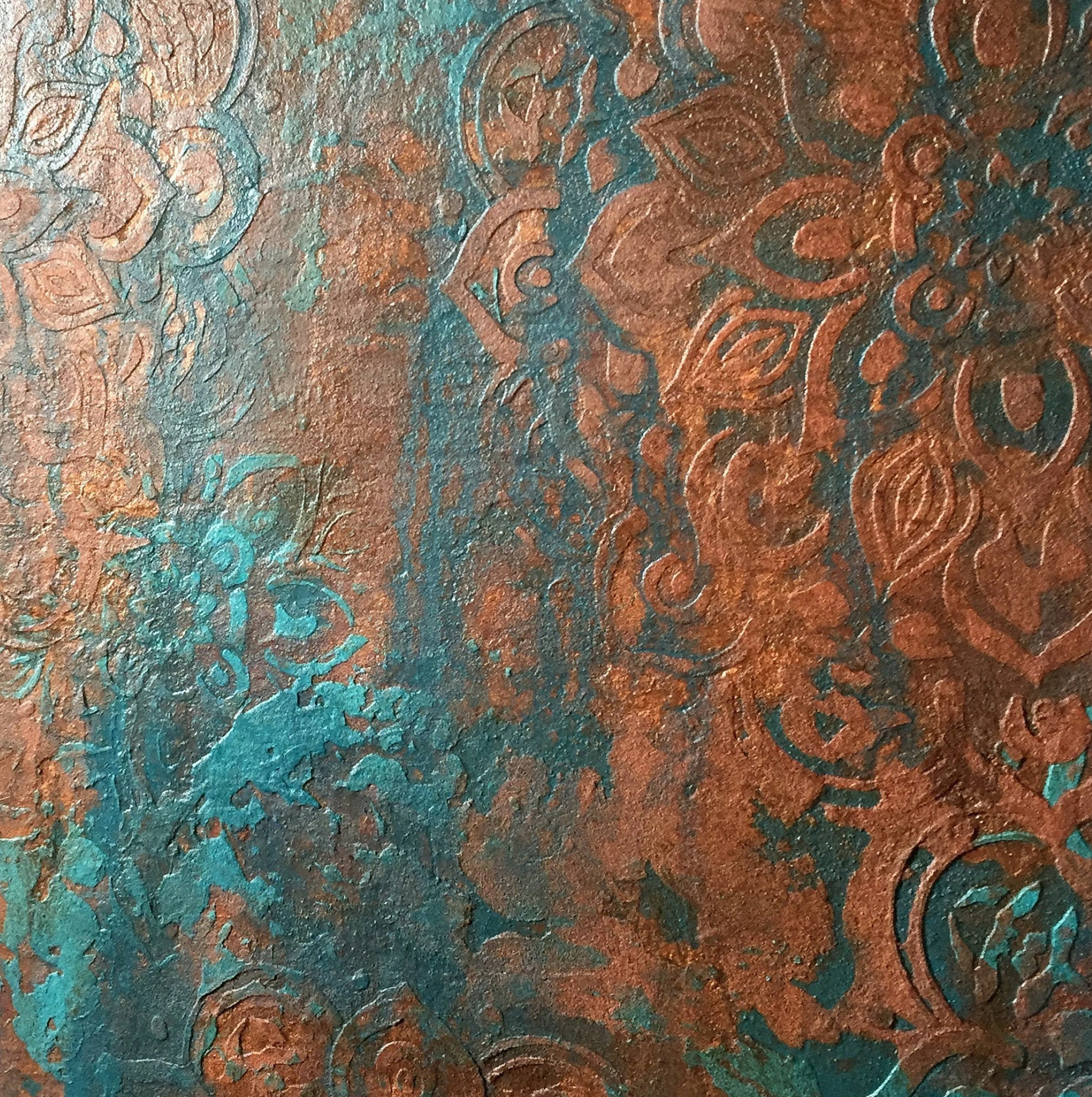 Venetian plaster artwork